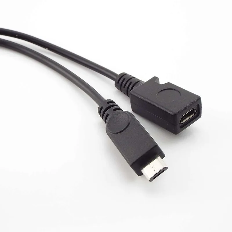 2 в 1 микро-USB OTG кабель Хост Мощность Y-образный сплиттер USB адаптер к Mirco