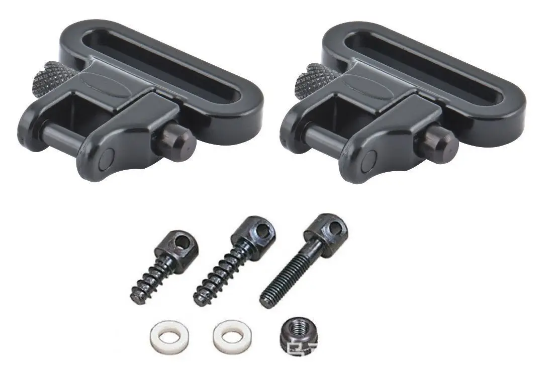 

2Pcs/Set Heavy Duty Push Button Quick Detach QD Sling Swivel Mount Adapters Hunting Accessories 2020 New Arrive