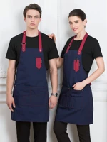 unisex fashion chef cook kitchen apron coffee shop hairdresser sleeveless work uniform bib work clothing antifouling aprons