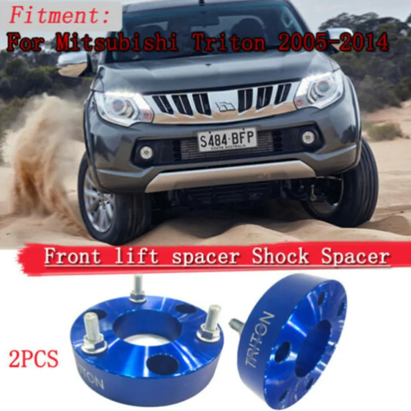 

Front Suspension Lift Up Kits for Mitsubishi Triton L200 Coil Strut Shocks Absorber Spacers Spring Raise 32MM