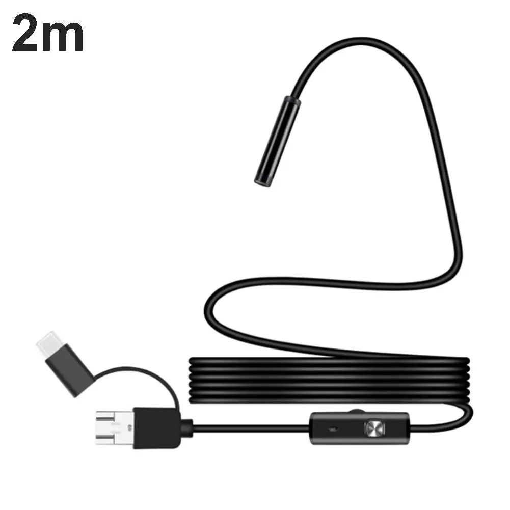 3 в 1 Тип USB C эндоскоп дефектоскопии инструмент автомобиля Водонепроницаемый Авто