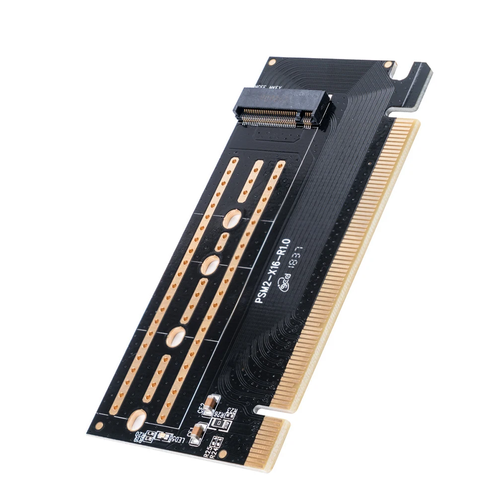 плата расширения m 2 ngff m key nvme ssd к pci e 30 gen3 x16 а
