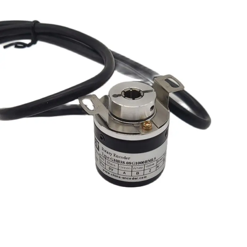 GHB38 энкодер 8 мм полый кодовые датчики положения вала линейный драйвер A B Z-B-