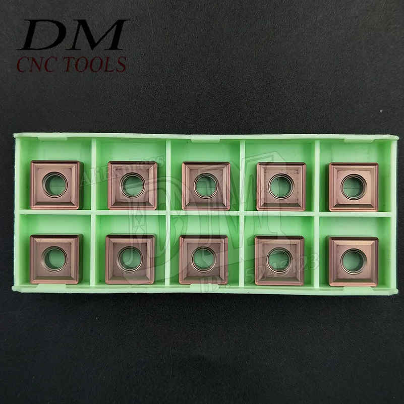 

10pcs SNMG432 Tungsten Carbide Insert SNMG120408-MS LF6118 Turning Blade Lathe Tools Lathe Knife