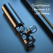 TWS Bluetooth Earphones With Microphone 8D HIFI Stereo True Wireless Earbuds Sport Gaming Headphones Support Waterproof Heasets