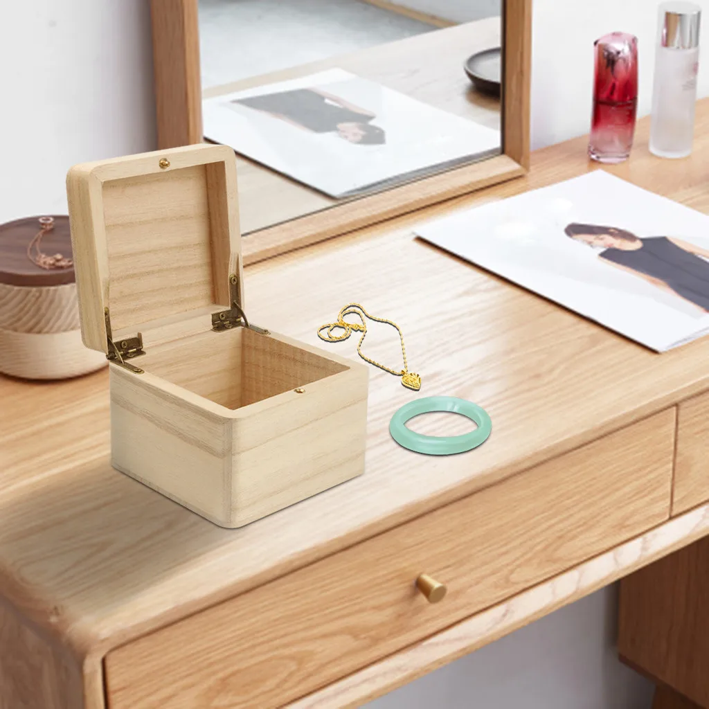 Новое поступление 2020 многофункциональная Маленькая деревянная Коробка Для