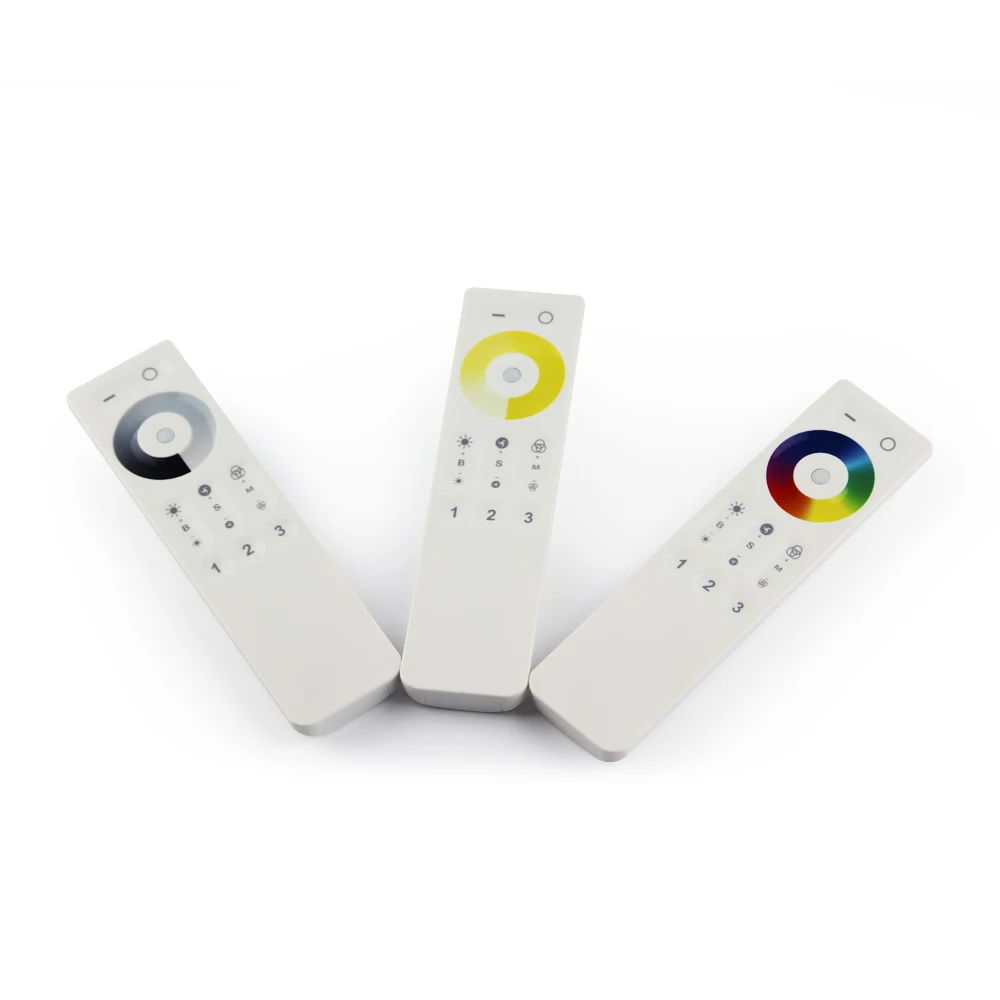 2 4G 3 зоны сенсорный дистанционный диммер приемник один цвет/цветовая