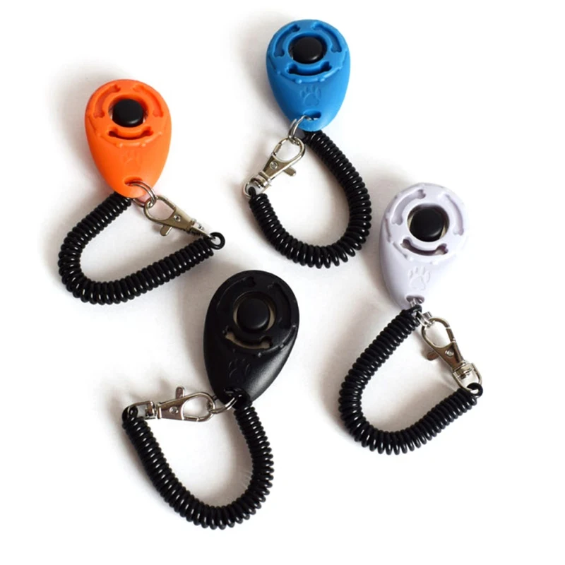 Новый устойчивый к царапинам Поликарбонат тренировочный кликер для собак