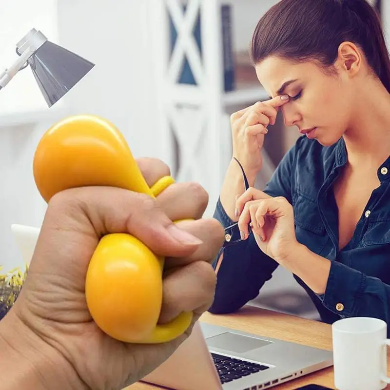 

4 шт., мячи из термопластичной резины для снятия стресса