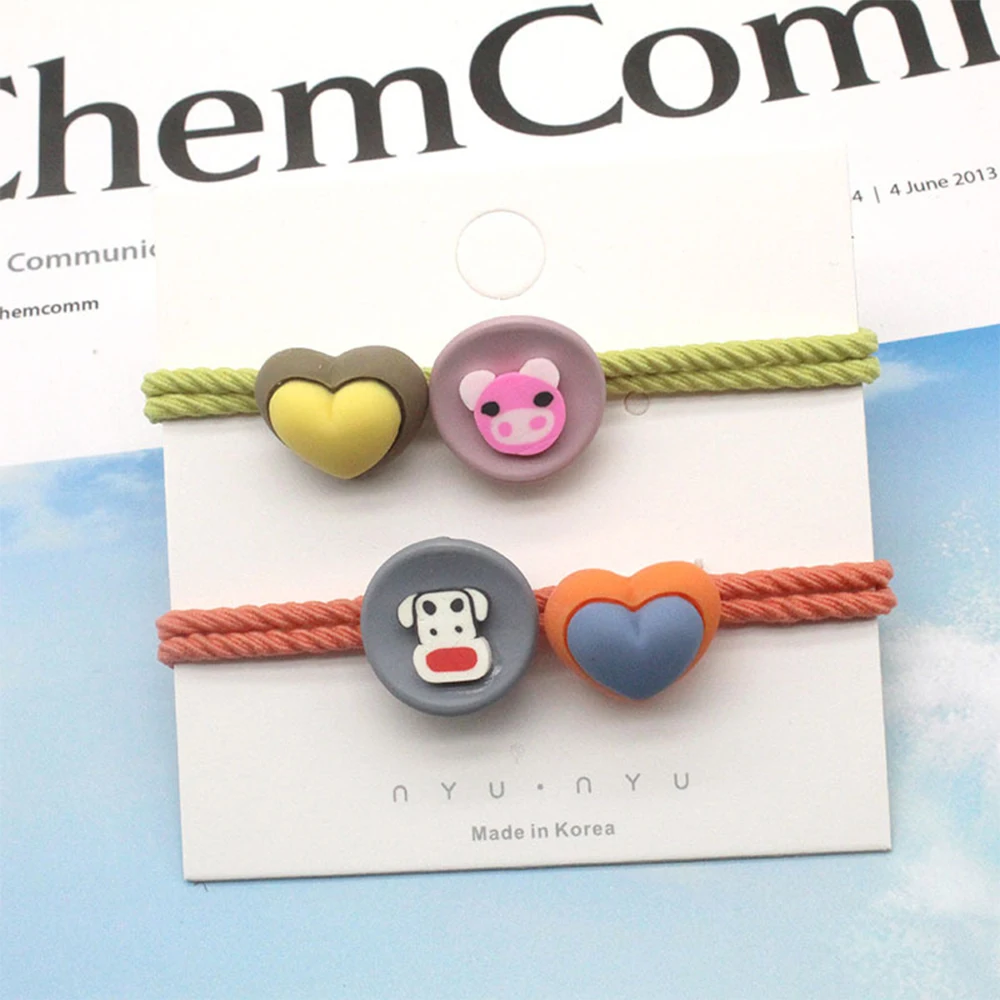 Кожаный ремешок для волос с рисунком из мультфильма маленький кожаный чехол