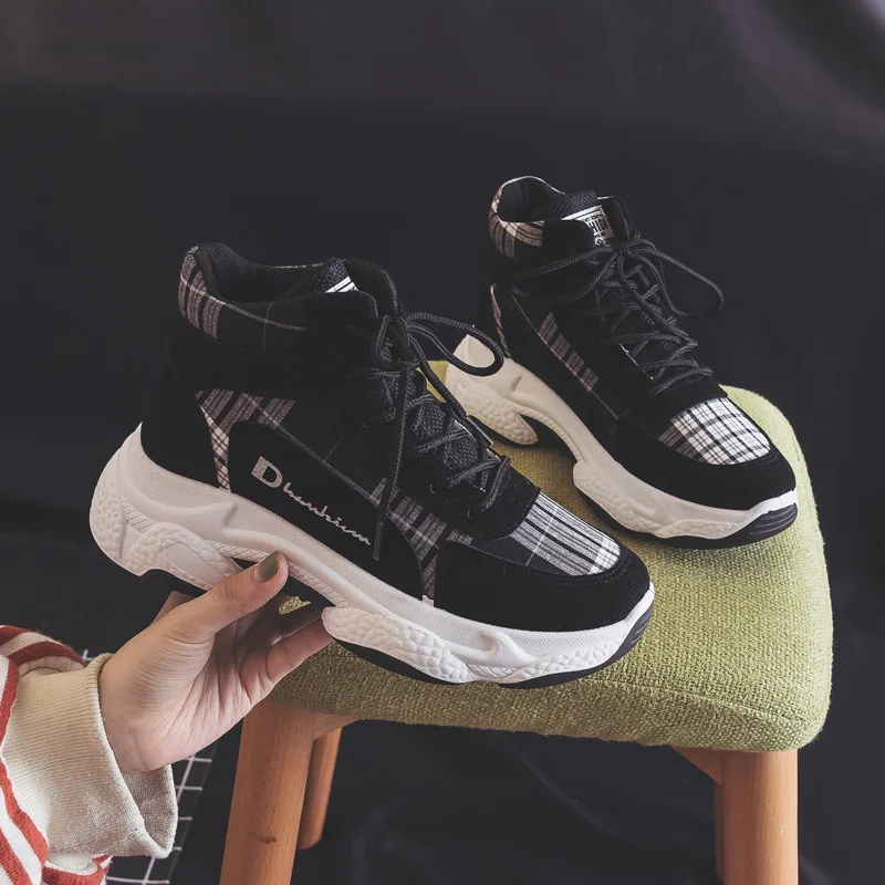 Новинка 2019 года женская обувь с высоким берцем все виды модной обуви