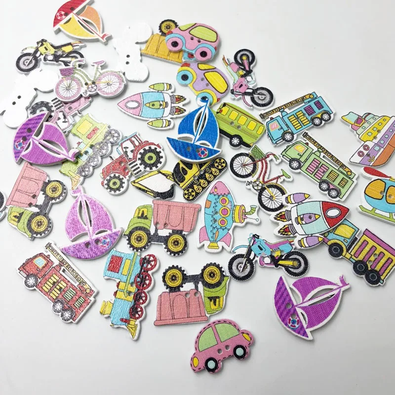 

30 шт. смешанные декоративные красивые конвейеры с 2 отверстиями, планшетоны для скрапбукинга WB596