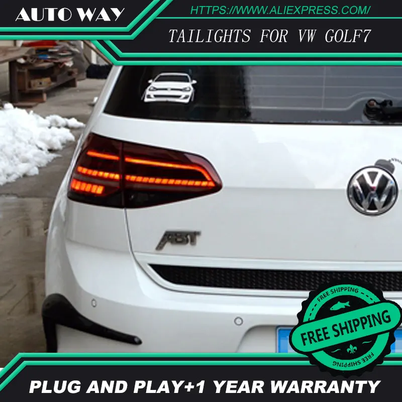 Чехол для стайлинга автомобиля Volkswagen VW Golf 7 MK7 Golf7 Golf7.5 MK7.5 задний фонарь