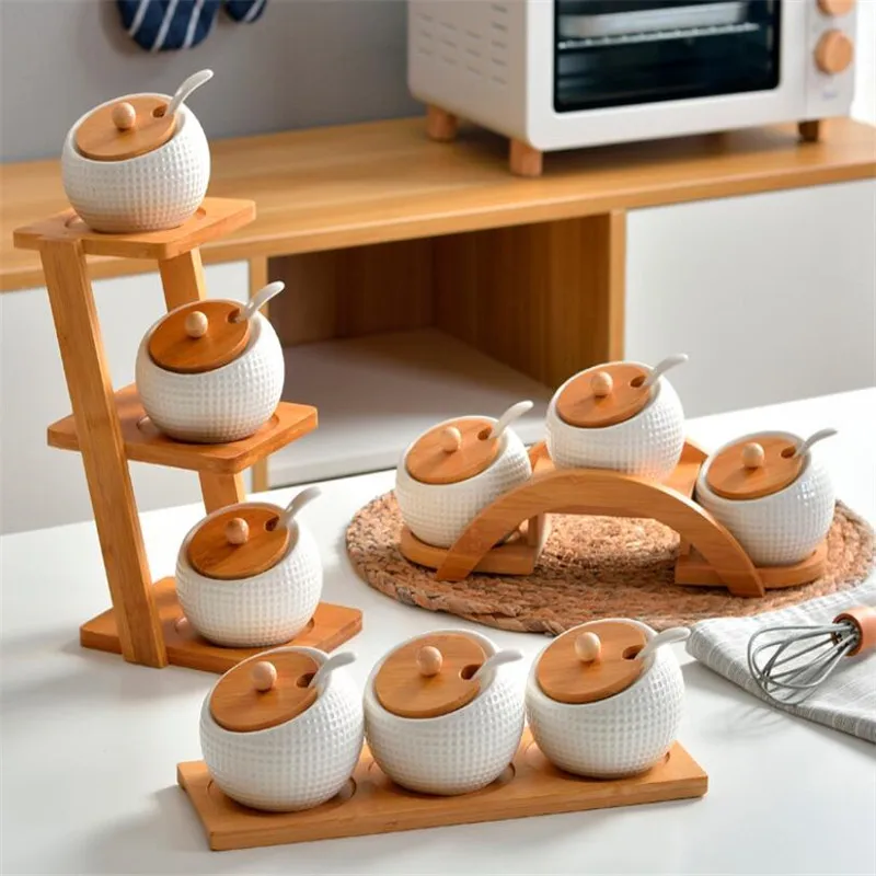 Многослойный деревянный подставка для горшков растений поднос цветов бонсай