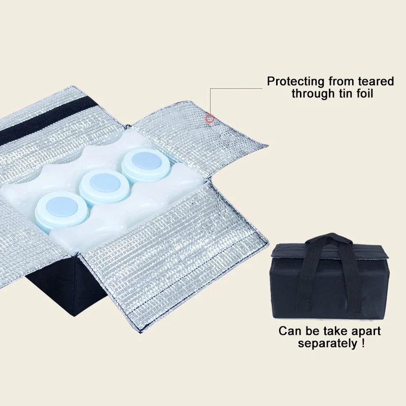 

Waterproof Baby Stroller Organizer Bag Thermal Insulation Milk Storage Bag Maternity Nappy Diaper Bag Stroller Accessories