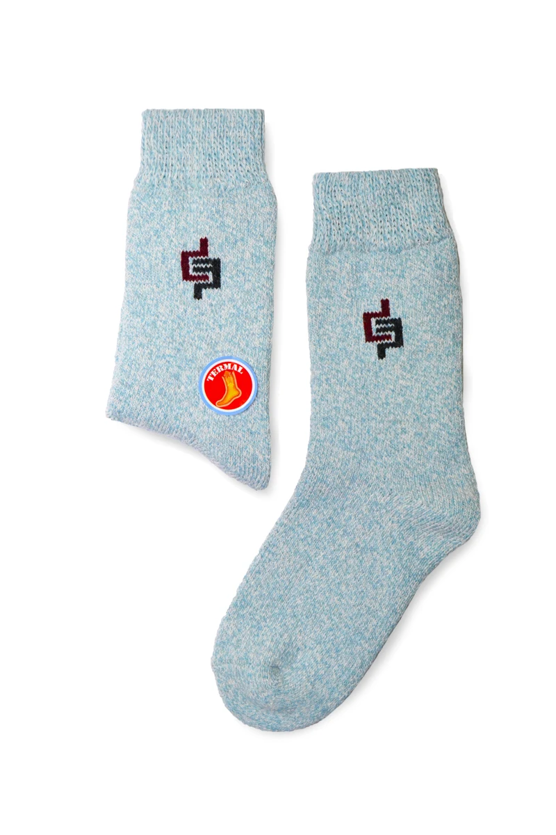 Iconsocks Unisex 3 PCs Ultra Thick Effective Thermal Winter Socks Saks Kombin