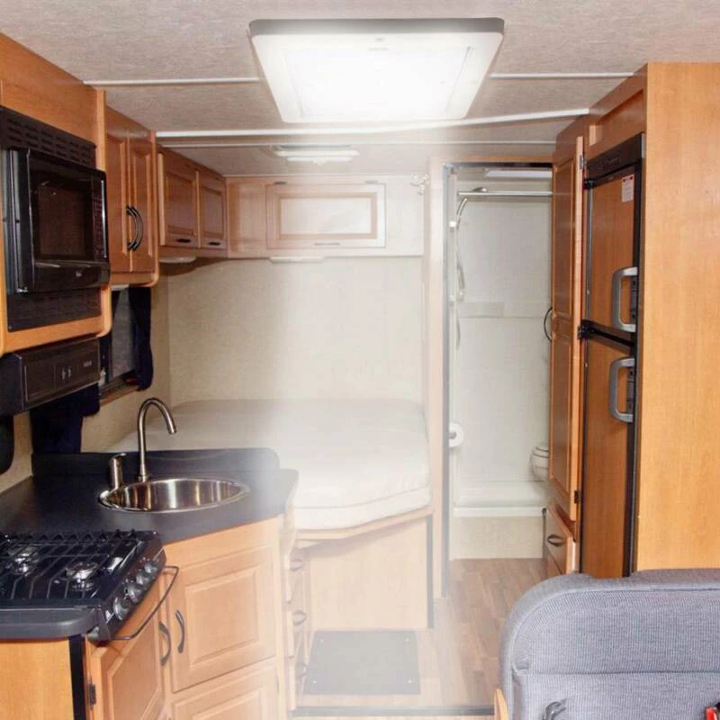 

RV LED Interior Roof Light For Caravan Motorhome Camper Van Boat 10W 6000K White