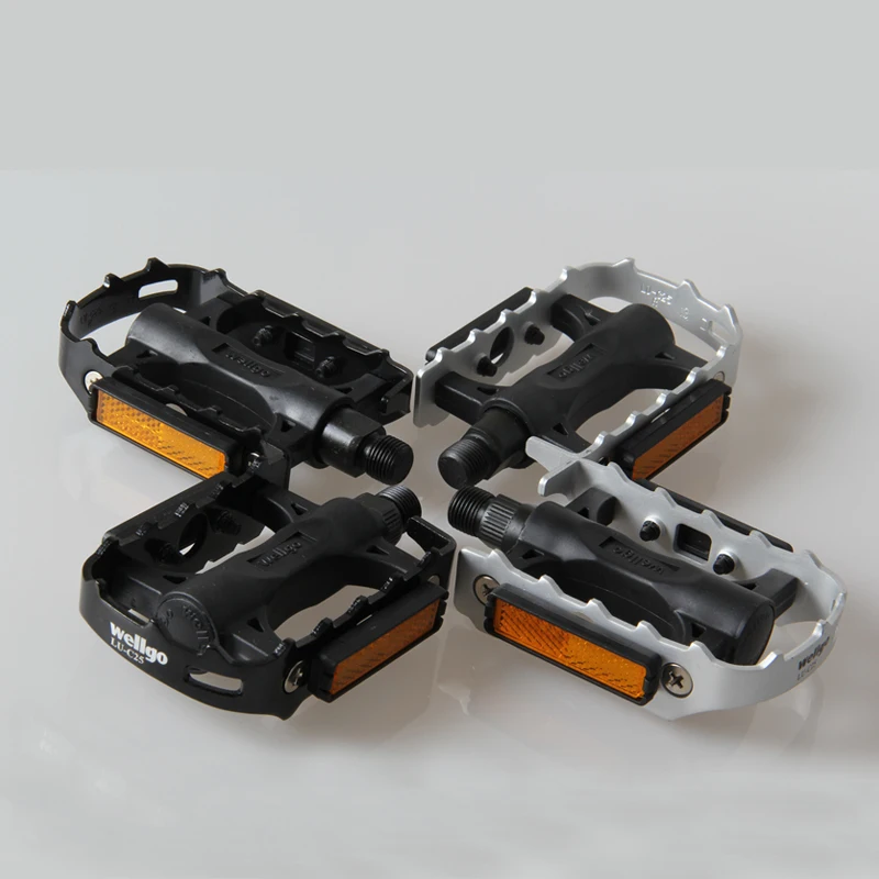 Велопедали Wellgo сверхлегкие алюминиевые педали для езды на велосипеде MTB высокое качество аксессуары