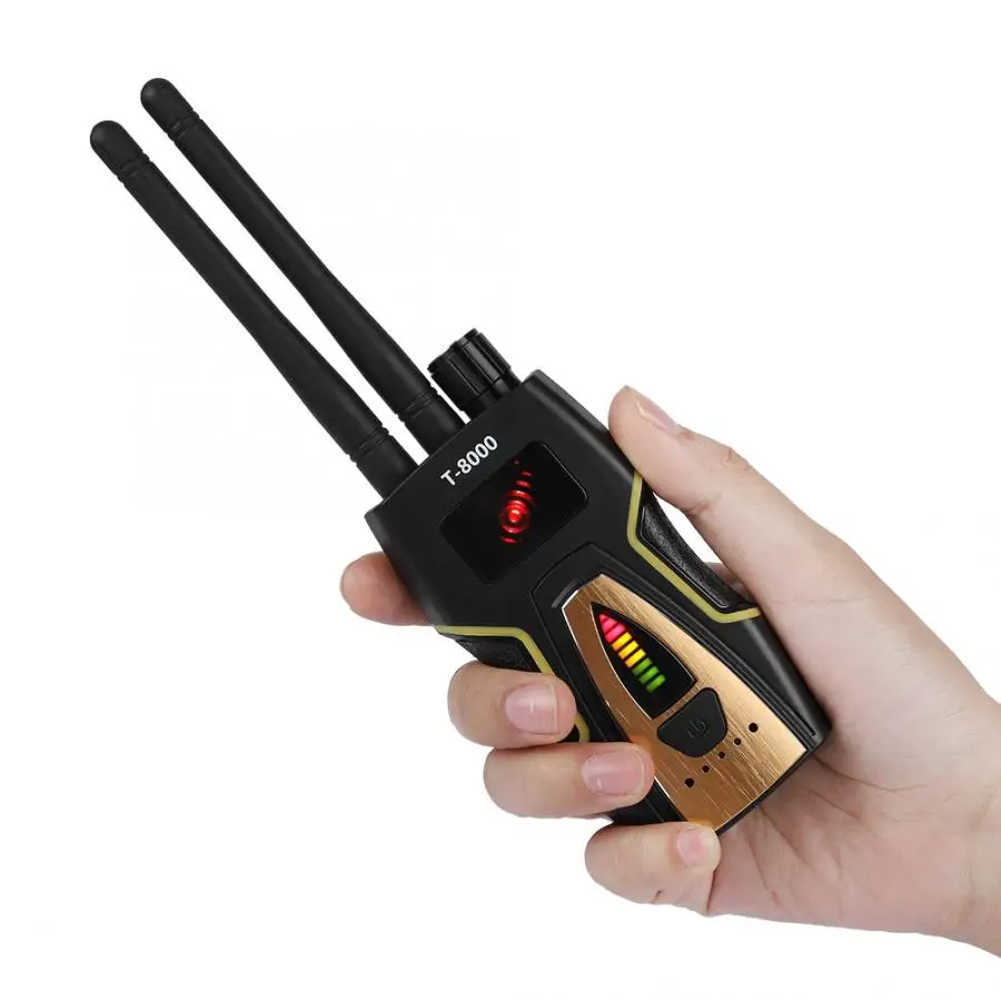 T 8000 радиочастотного сигнала детектор GSM аудио Finder GPS сканера серебро лидер продаж