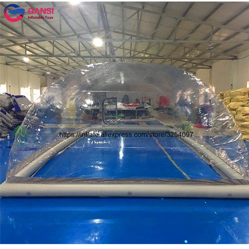 Надувной прозрачный купол из ПВХ коммерческого класса на заказ палатка для