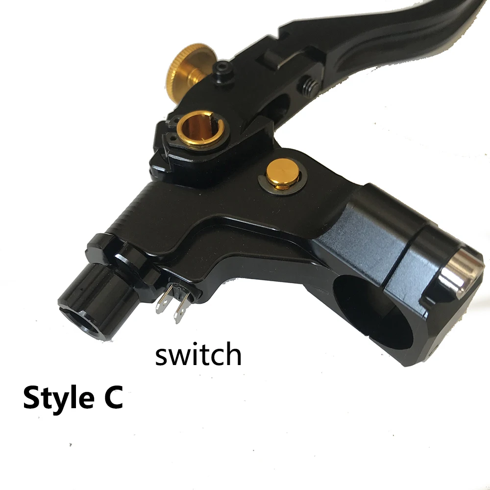 Мотоциклетный кабель рычаг сцепления окуляр тормозной 7/8 &quot22 мм для Honda Yamaha Kawasaki