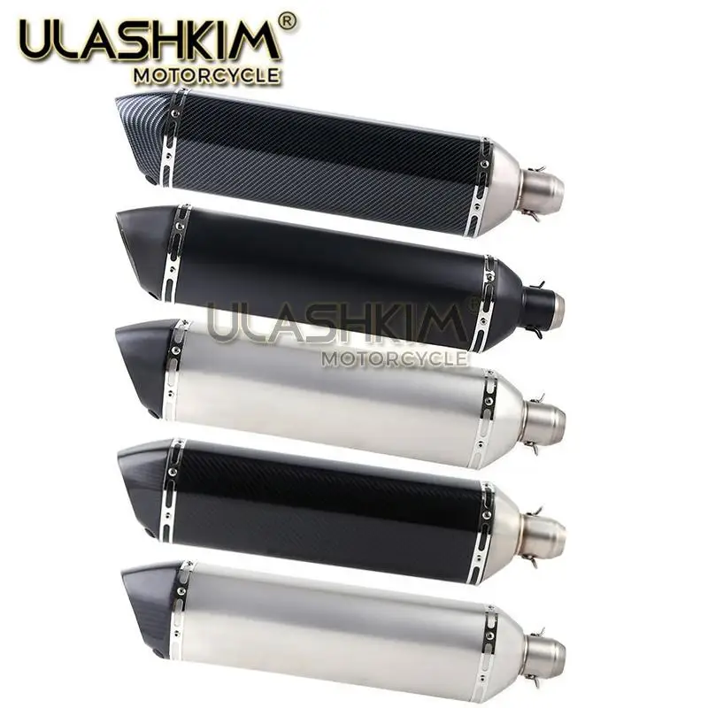 Модифицированная Передняя средняя труба скутер глушитель Escape полная система без