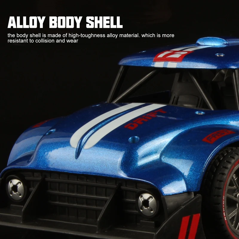

2.4GHz Racing Lighting Spray Off-Road Vehicle High-Speed Drift Toy Car Stunt Racing Car