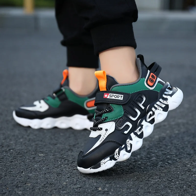 

Children Sneakers Sport Boys Shoes Breathable Non-Slip Walking Trainers Casual Toddler Boy Sneakers Chaussure Enfant Kids Shoes