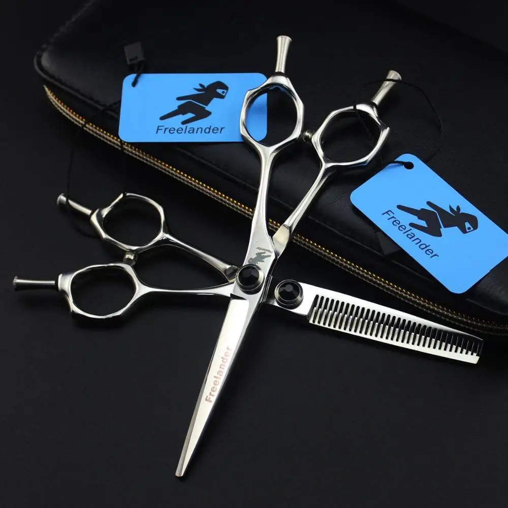 Профессиональные Парикмахерские ножницы с двумя хвостами 6 дюймов японские для