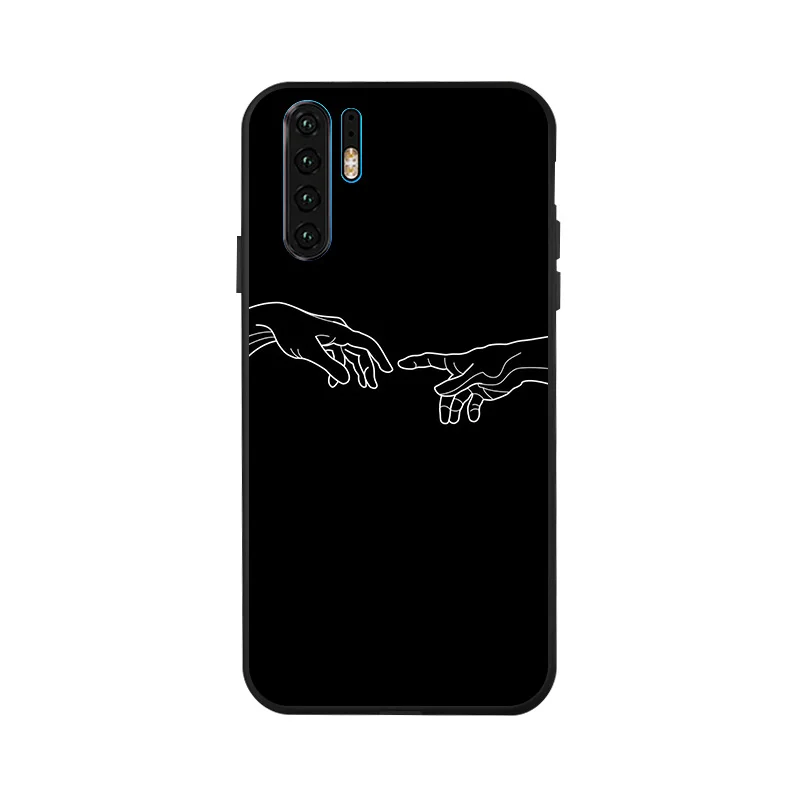 Ojeleye чехол для huawei Y7 чехол модная черная Обложка для телефона из силикона и ТПУ для huawei P30 P20 Lite Y5 Y6 Y7 Y9 чехлы на сиденья - Цвет: X069