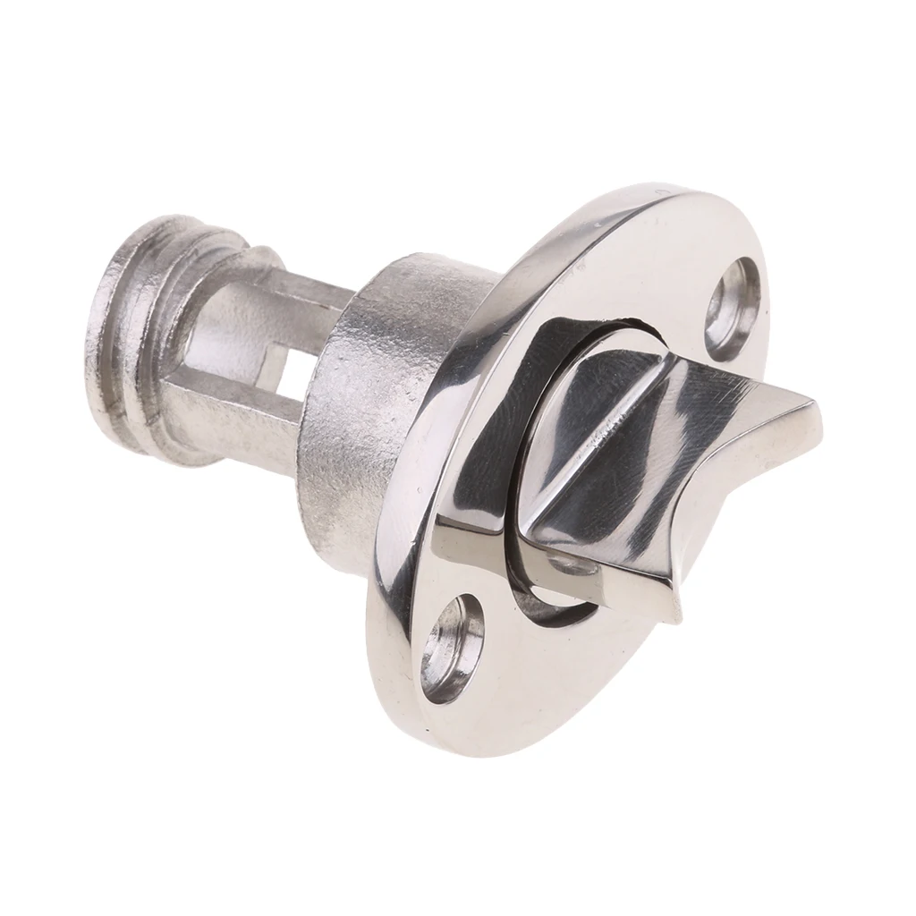 

Oval Garboard Drain Plug -Stainless Steel 316 -Fits 1" Hole Screw Thread