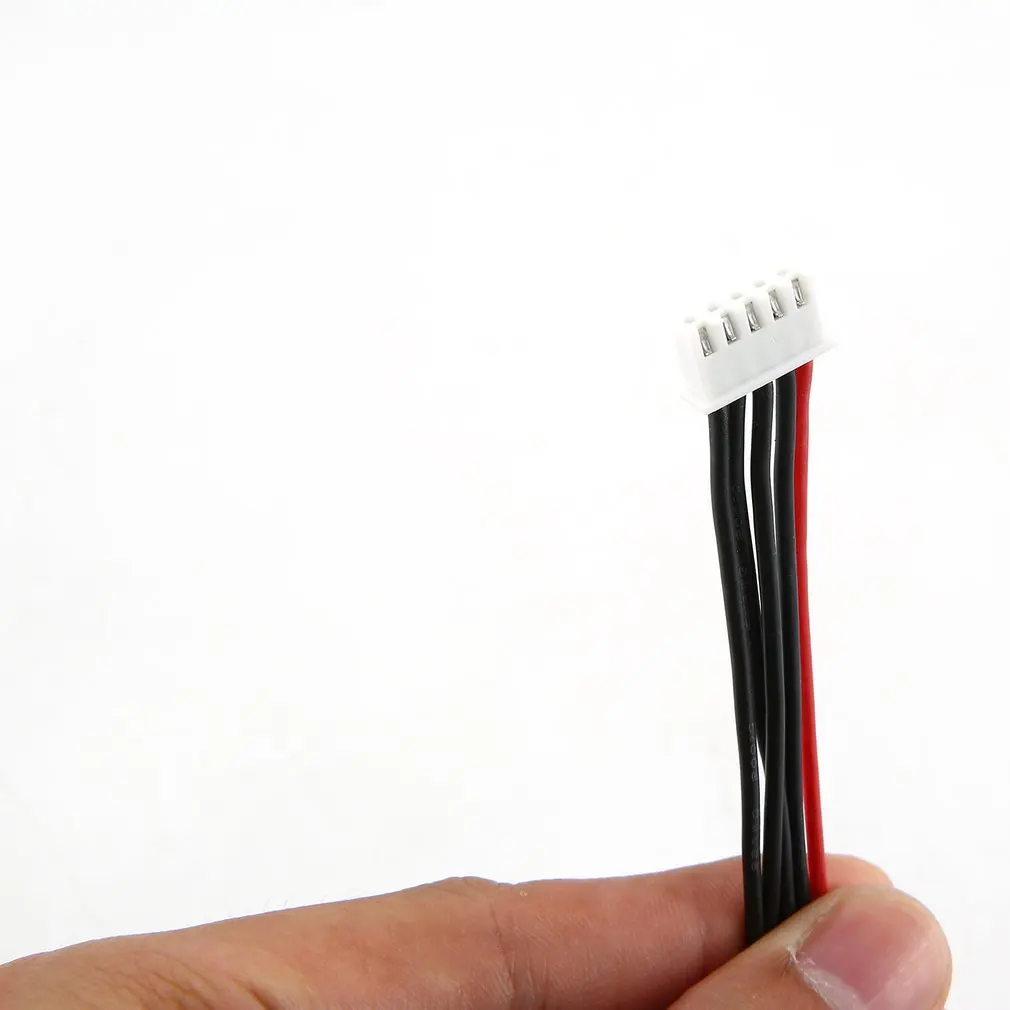 5 шт./лот 100 мм 22AWG разъем RC Lipo батарея баланс зарядное устройство 2s 3s 4S 5S 6s кабель