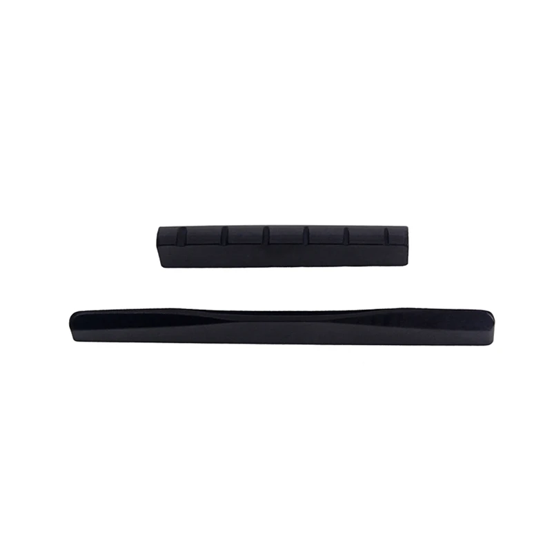 2 шт./компл. черного и верблюжьего цвета Кость гитара мост седло Гайка для