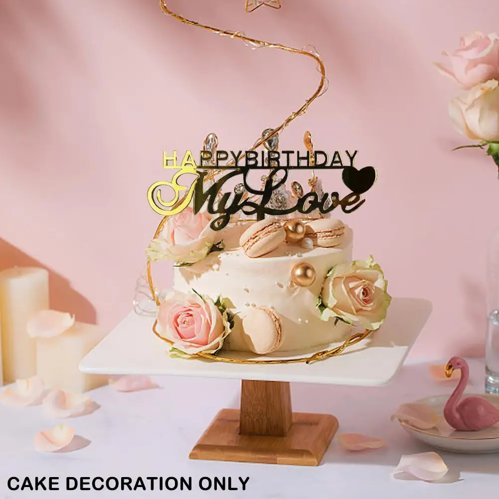 

Аксессуары для украшения, акриловый флаг для торта Y5a2