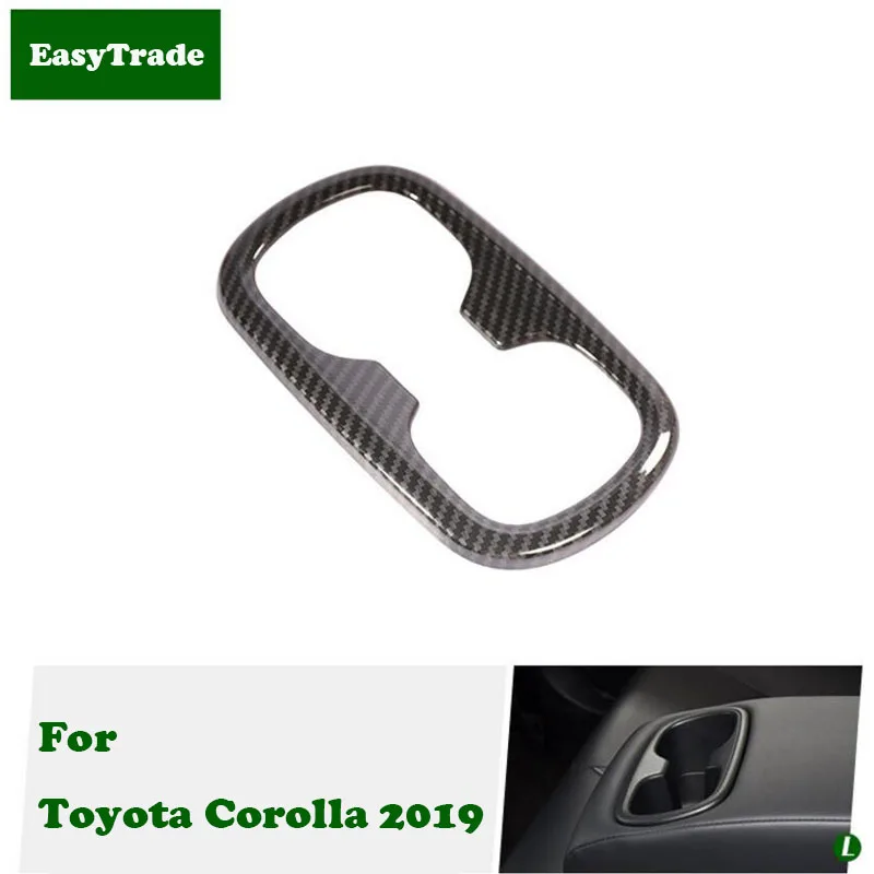 Аксессуары для Toyota Corolla 2019 хромированный АБС пластик отделка задняя крышка