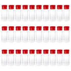 30 шт. бутылка для приправ дозатор пряностей шейкеры для перца соляная банка для барбекю кухня (красный)