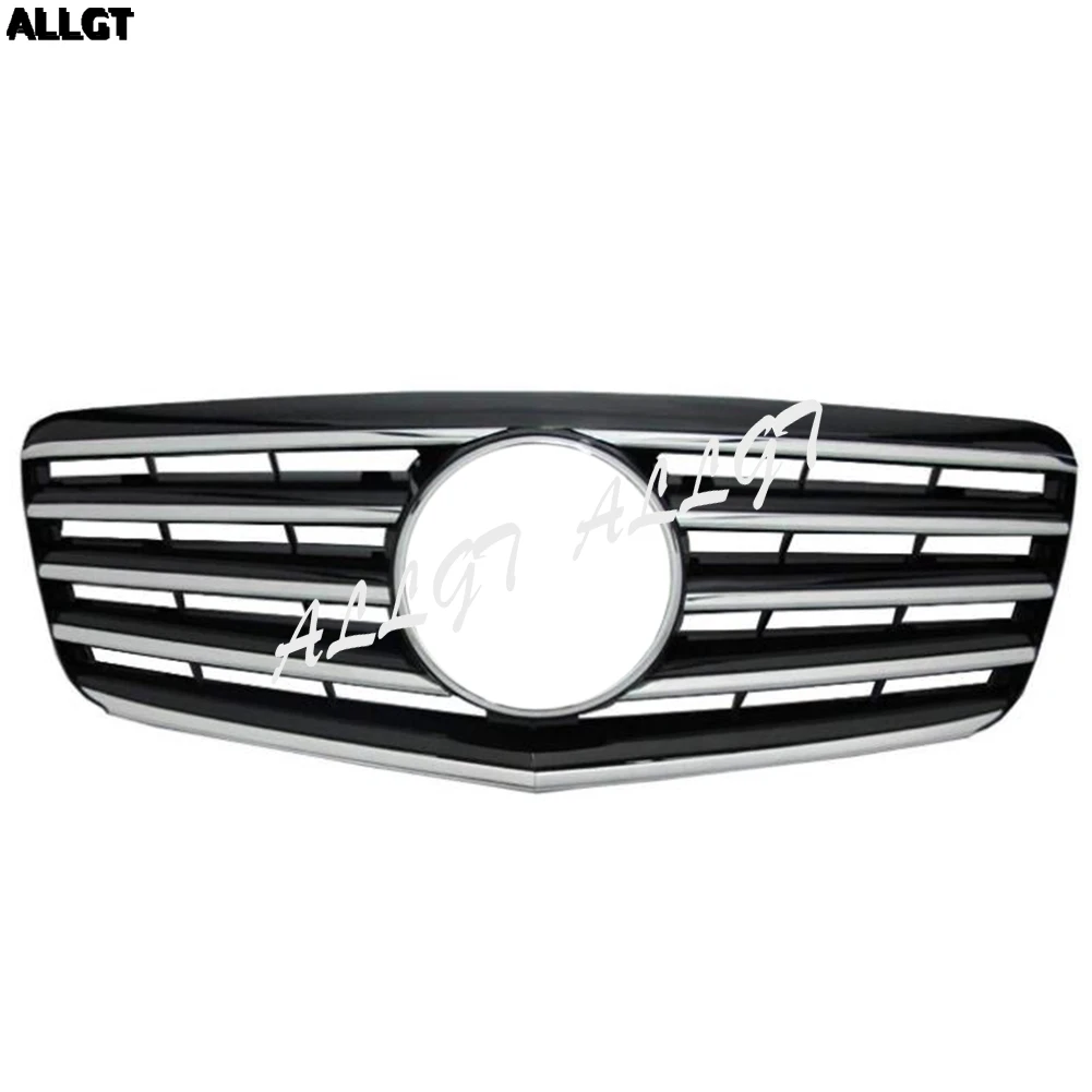 Передний центральный решетчатый бампер для Mercedes Benz E Class W211 E200 E240 E280 E320 2007 2008 2009