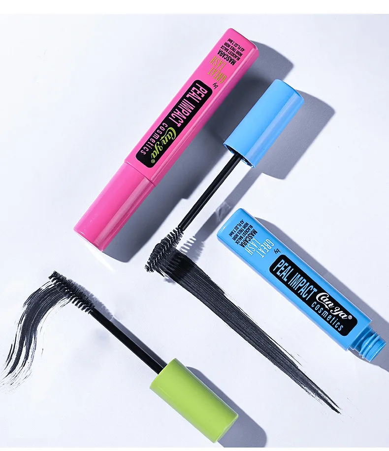

1PC Eyes Makeup Color Mascara Waterproof Quick Dry Black Long And Thick Curling Natural Smooth Stereo Professional Mascara