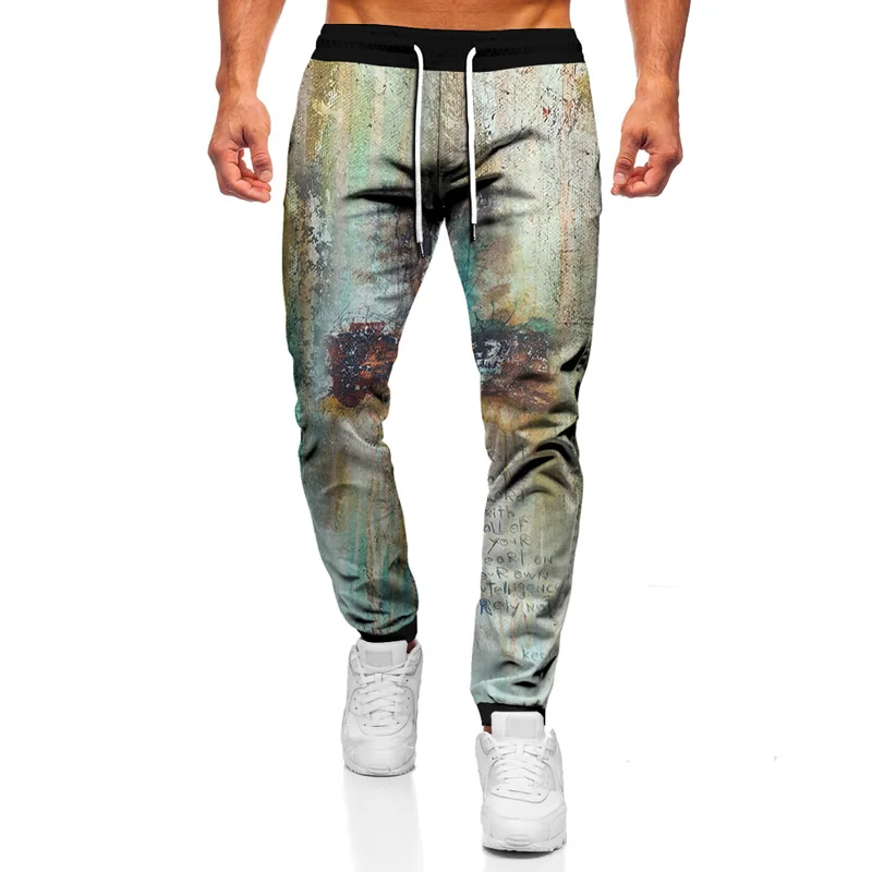 

Cool 3D Printing Paint Painting Cross Unisex Hip Hop Jogging Pants Men's Women's Sports Pants Casual Pants Drawstring