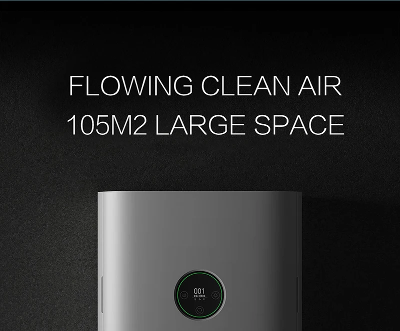 Xiaomi очиститель воздуха дезодорирующий освежитель воздуха умный пульт дистанционного управления домашняя спальня гостиная низкий уровень шума очиститель воздуха s 220 В