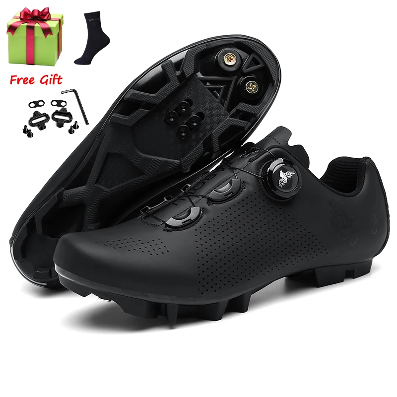 

Hot Sale Flat Shoe MTB Sports Winter Route Cycling Footwear Cleat Men Road Bike Speed Sneakers Racing Women Bicycle Mountain Spd
