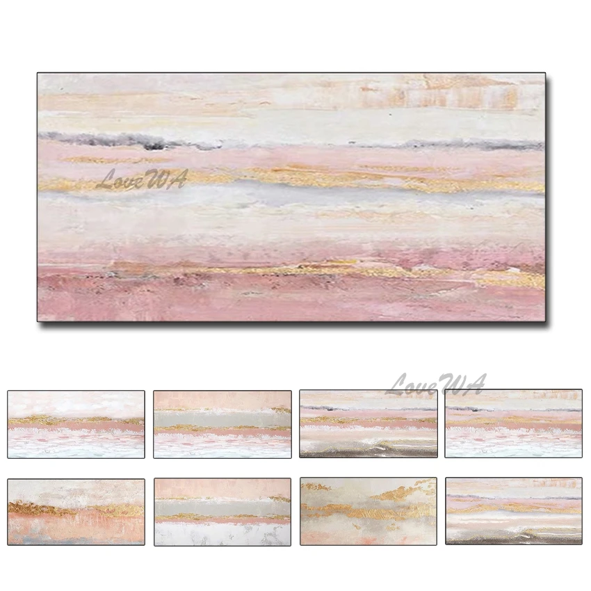 

Colorfull 100% Handmade Oil Painting On Canvas Modern Abstract Landscape Wall Picture Paintings Living Room Home Decoration