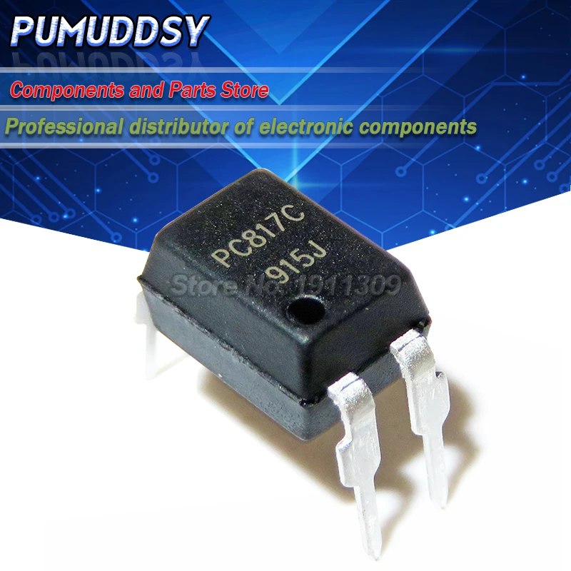 

100PCS PC817 EL817 817 817C FL817C PS817C DIP Optocoupler IC