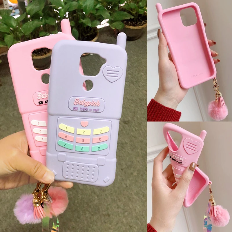 Милый розовый любящее сердце для маленьких девочек подарок чехол телефона Xiaomi 10