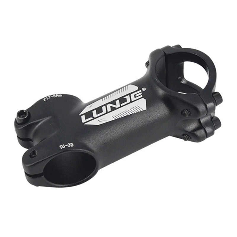 

LUNJE Bike Stem Mountain Road Bike Stem Ultralight Stem 31.8mm Handlebar Stem 17 Degree