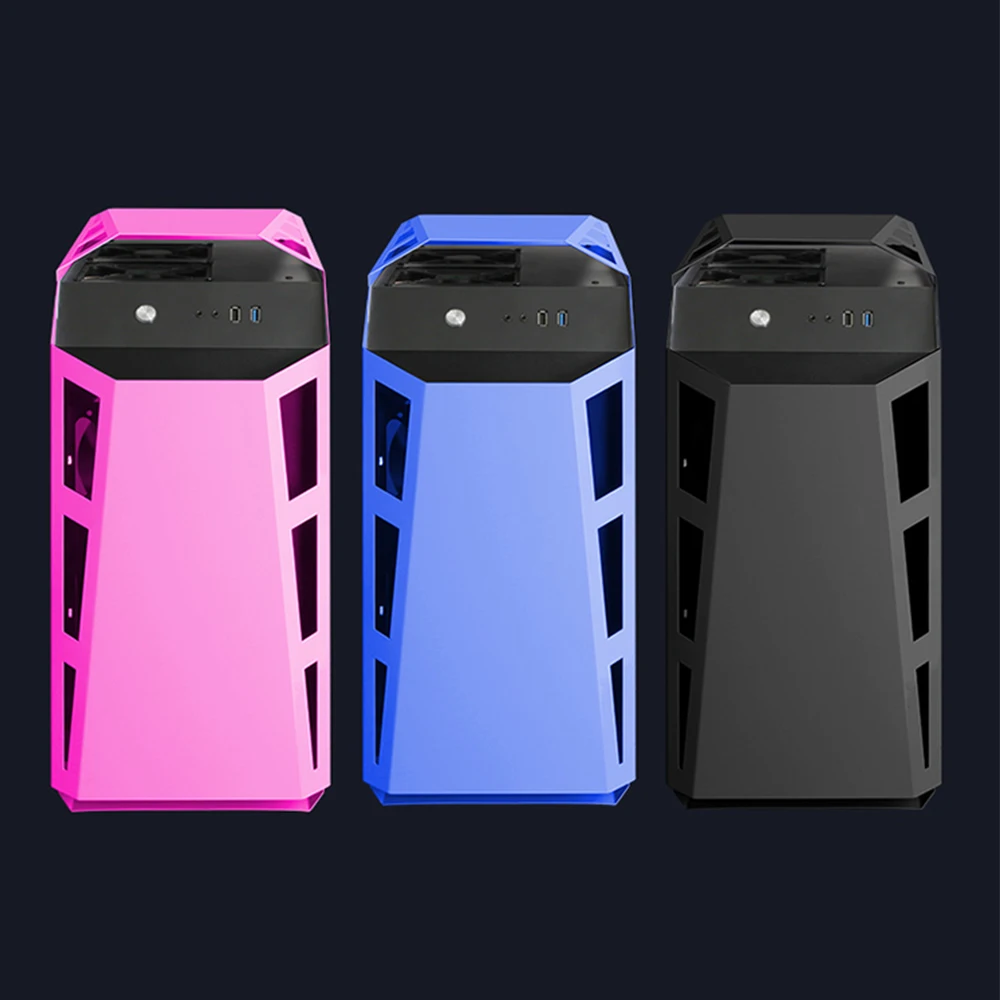 MATX Mohterboard DIY Вентилятор охлаждения Настольный чехол на заказ башня микро-ATX