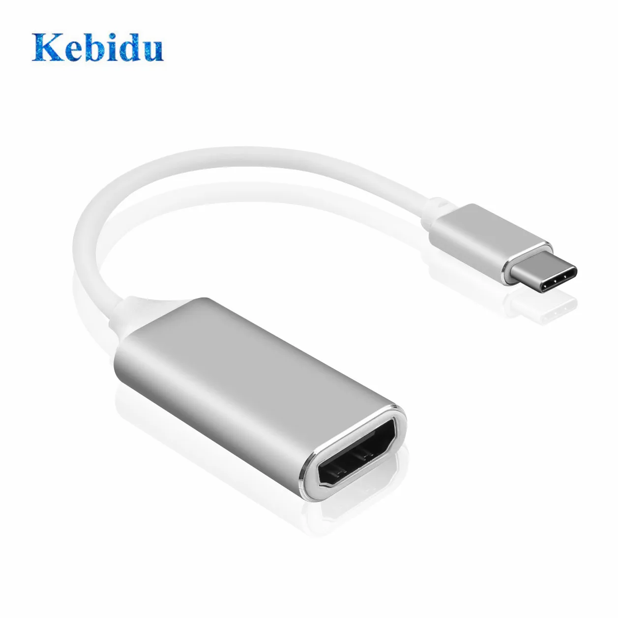 KEBIDU USB 3 1 C кабель папа мама Type к HDMI совместимый адаптер для ПК компьютер ТВ дисплей