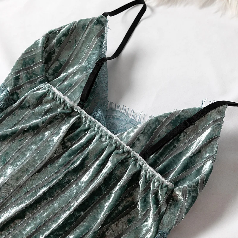 

4PCS Pajamas Suit Velvet Kimono Bathrobe Gown Autumn New Women Sleepwear Nightwear Soft Nightgown Intimate Lingerie