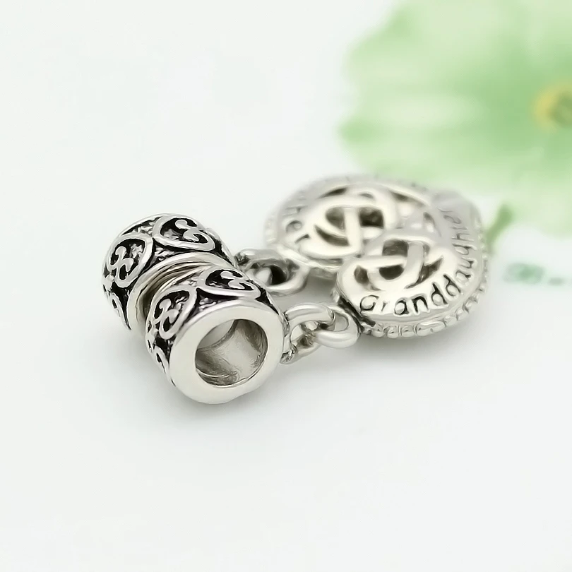 Бесплатная доставка браслет Pandora в виде бабушки сердца кельтского узла|bracelet