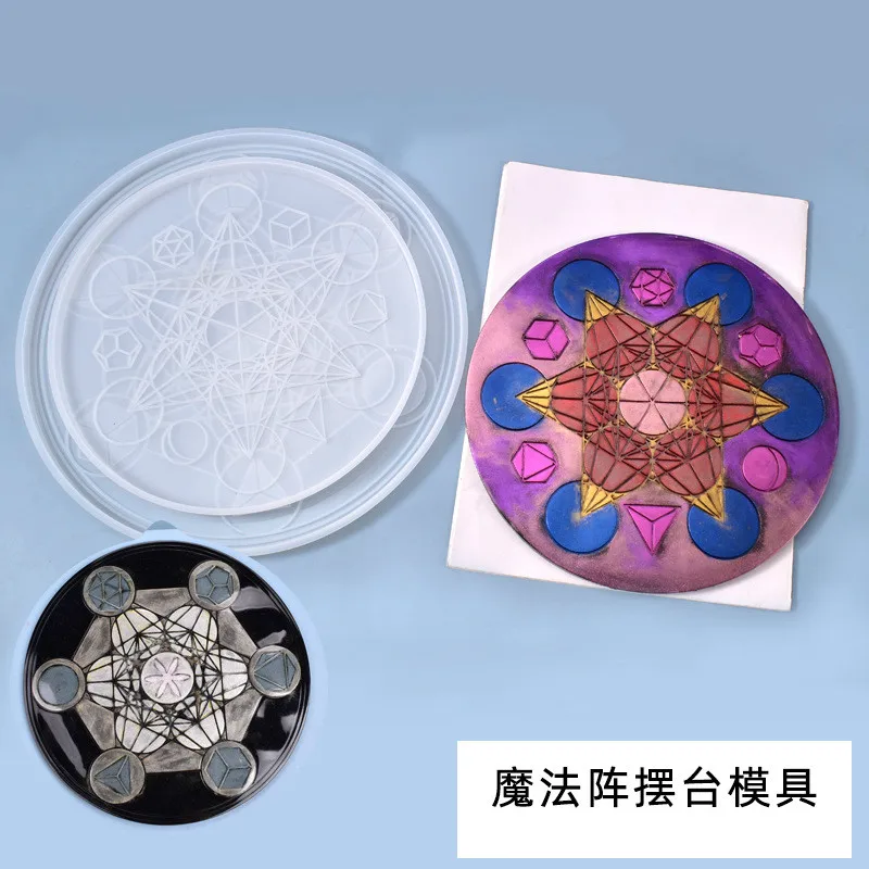 Прозрачная силиконовая форма для высушенных цветов из смолы декоративное